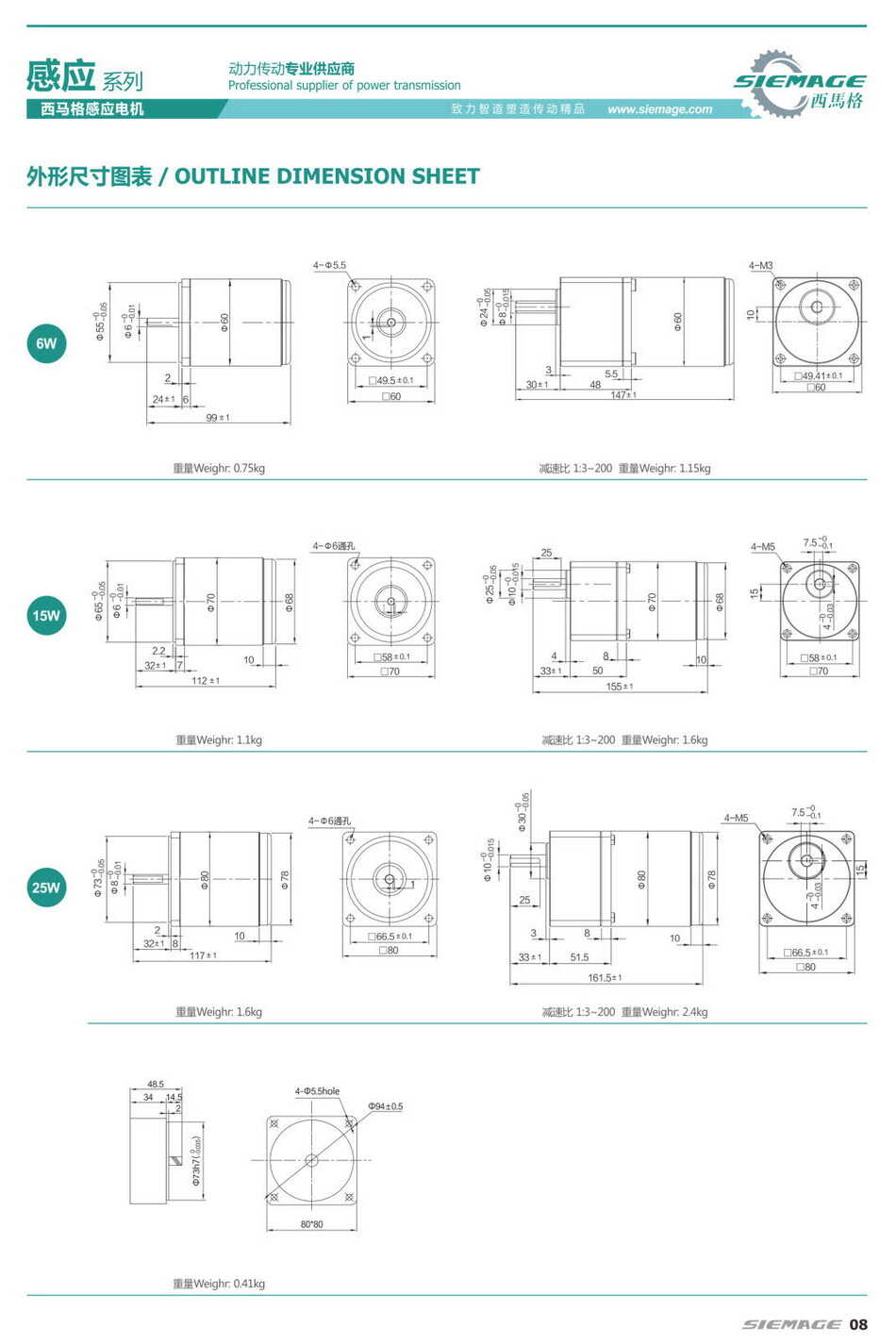 微型齒輪減速電機(jī)的型號(hào)說(shuō)明